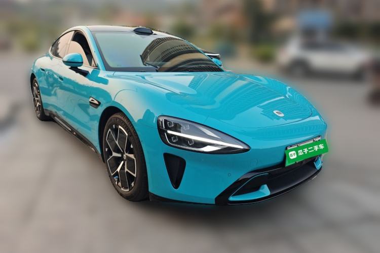 Used Xiaomi Auto SU7 2024 Rear-Drive Ultra-Long Range Advanced Pro-Level Intelligent Driving Version Front Right 45 Deg