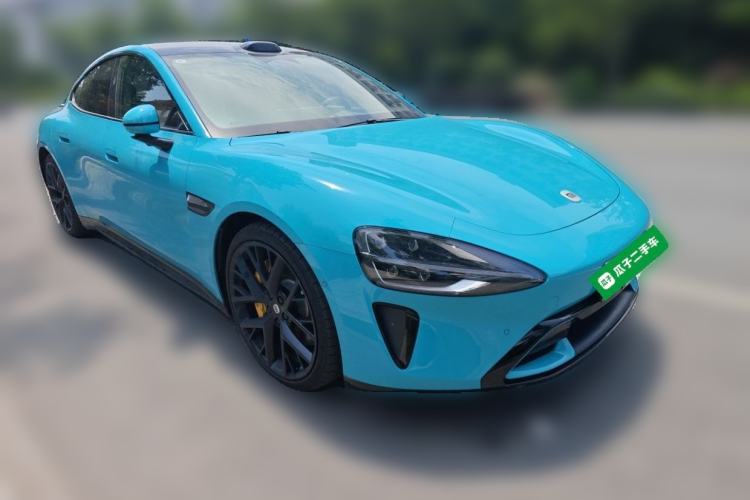 Used Xiaomi Auto SU7 2024 Four-Wheel Drive Ultra-Long Range Advanced Intelligent Driving Max Edition Front Right 45 Deg