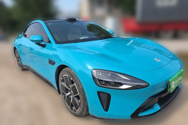 Used Xiaomi Auto SU7 2024 Rear-Drive Ultra-Long Range Advanced Pro-Level Intelligent Driving Version Front Right 45 Deg