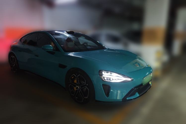 Used Xiaomi Auto SU7 2024 Four-Wheel Drive Ultra-Long Range Advanced Intelligent Driving Max Edition Front Right 45 Deg