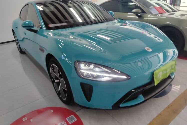 Used Xiaomi Auto SU7 2024 Rear-Drive Ultra-Long Range Advanced Pro-Level Intelligent Driving Version Front Right 45 Deg