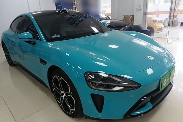 Used Xiaomi Auto SU7 2024 Rear-Drive Ultra-Long Range Advanced Pro-Level Intelligent Driving Version Front Right 45 Deg