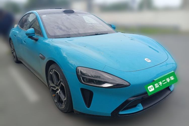 Used Xiaomi Auto SU7 2024 Four-Wheel Drive Ultra-Long Range Advanced Intelligent Driving Max Edition Front Right 45 Deg