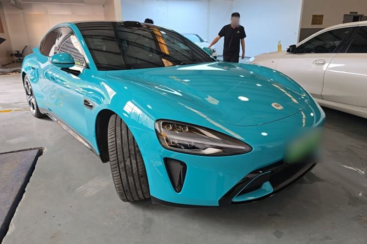 Used Xiaomi Auto SU7 2024 Four-Wheel Drive Ultra-Long Range Advanced Intelligent Driving Max Edition Front Right 45 Deg