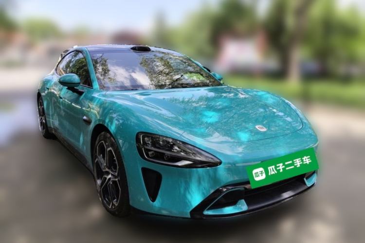 Used Xiaomi Auto SU7 2024 Rear-Drive Ultra-Long Range Advanced Pro-Level Intelligent Driving Version Front Right 45 Deg