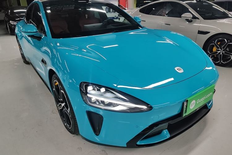 Used Xiaomi Auto SU7 2024 Four-Wheel Drive Ultra-Long Range Advanced Intelligent Driving Max Edition Front Right 45 Deg