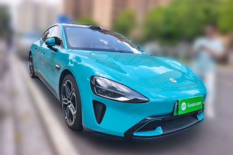 Used Xiaomi Auto SU7 2024 Four-Wheel Drive Ultra-Long Range Advanced Intelligent Driving Max Edition Front Right 45 Deg
