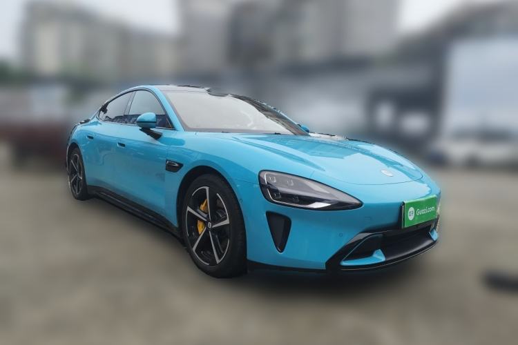 Used Xiaomi Auto SU7 2024 Four-Wheel Drive Ultra-Long Range Advanced Intelligent Driving Max Edition Front Right 45 Deg