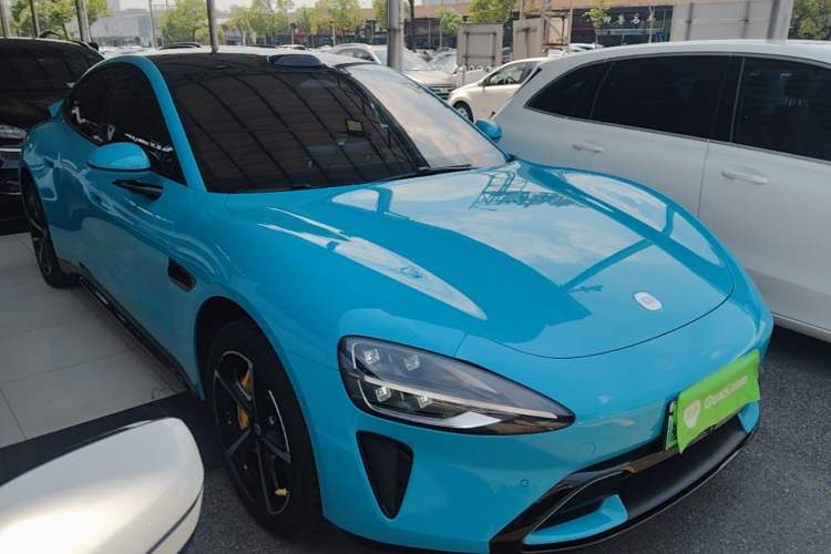 Used Xiaomi Auto SU7 2024 Four-Wheel Drive Ultra-Long Range Advanced Intelligent Driving Max Edition Front Right 45 Deg