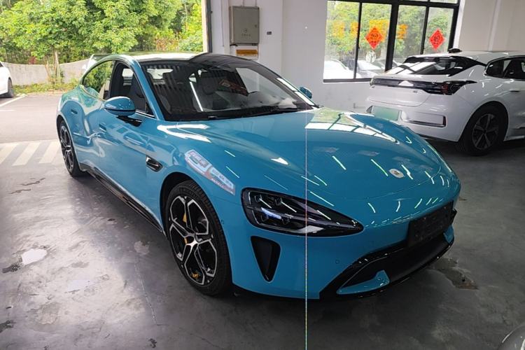 Used Xiaomi Auto SU7 2024 Rear-Drive Long-Range Intelligent Driving Version Front Right 45 Deg