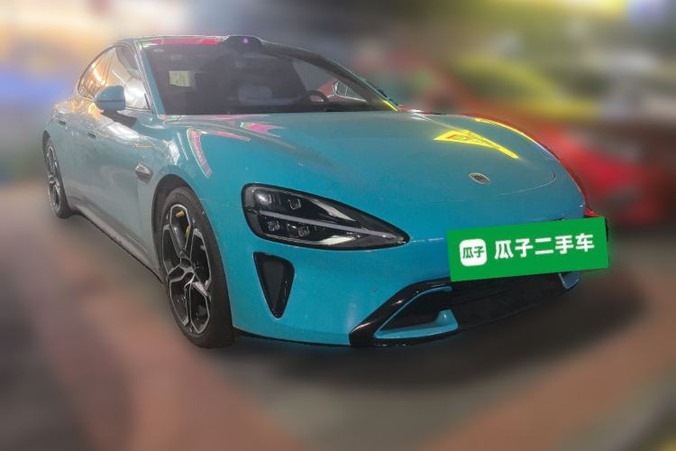Used Xiaomi Auto SU7 2024 Four-Wheel Drive Ultra-Long Range Advanced Intelligent Driving Max Edition Front Right 45 Deg