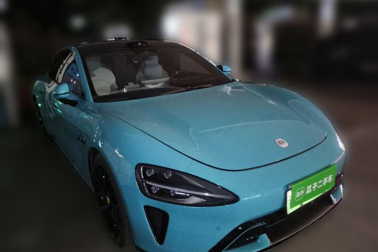 Used Xiaomi Auto SU7 2024 Four-Wheel Drive Ultra-Long Range Advanced Intelligent Driving Max Edition Front Right 45 Deg