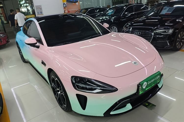 Used Xiaomi Auto SU7 2024 Rear-Drive Ultra-Long Range Advanced Pro-Level Intelligent Driving Version Front Right 45 Deg