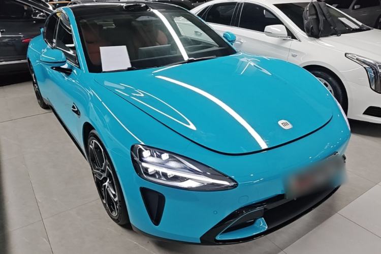 Used Xiaomi Auto SU7 2024 Four-Wheel Drive Ultra-Long Range Advanced Intelligent Driving Max Edition Front Right 45 Deg