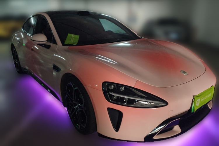 Used Xiaomi Auto SU7 2024 Four-Wheel Drive Ultra-Long Range Advanced Intelligent Driving Max Edition Front Right 45 Deg