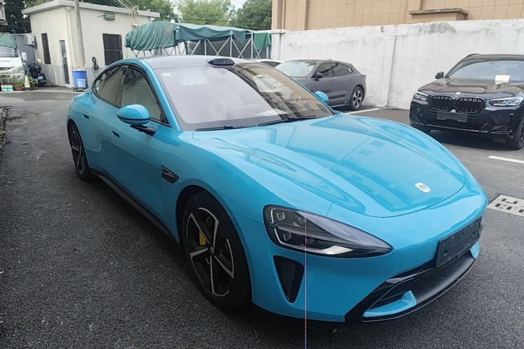 Used Xiaomi Auto SU7 2024 Four-Wheel Drive Ultra-Long Range Advanced Intelligent Driving Max Edition Front Right 45 Deg