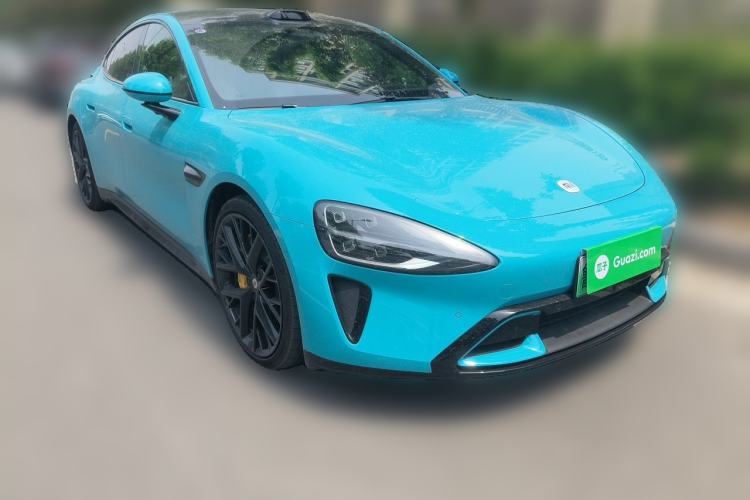 Used Xiaomi Auto SU7 2024 Four-Wheel Drive Ultra-Long Range Advanced Intelligent Driving Max Edition Front Right 45 Deg