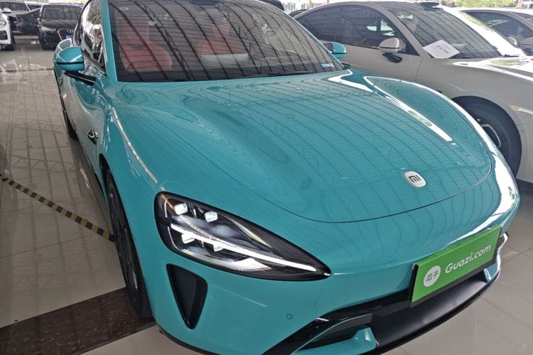 Used Xiaomi Auto SU7 2024 Four-Wheel Drive Ultra-Long Range Advanced Intelligent Driving Max Edition Front Right 45 Deg