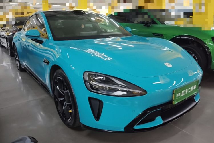 Used Xiaomi Auto SU7 2024 Rear-Drive Ultra-Long Range Advanced Pro-Level Intelligent Driving Version Front Right 45 Deg