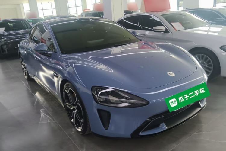 Used Xiaomi Auto SU7 2024 Four-Wheel Drive Ultra-Long Range Advanced Intelligent Driving Max Edition Front Right 45 Deg