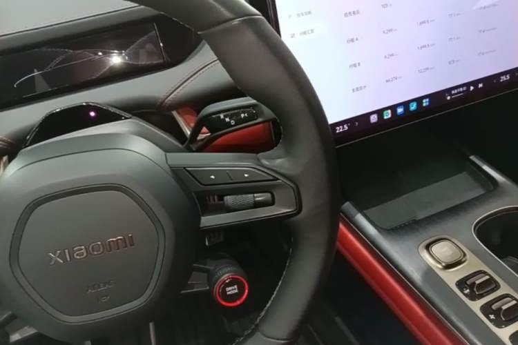 Used Xiaomi Auto SU7 2024 Rear-Drive Ultra-Long Range Advanced Pro-Level Intelligent Driving Version Gear Lever