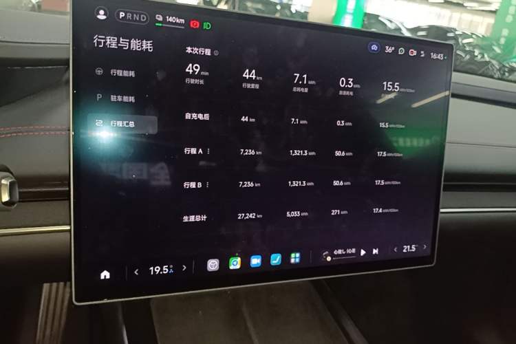 Used Xiaomi Auto SU7 2024 Four-Wheel-Drive Max Founder's Edition Instrument Cluster