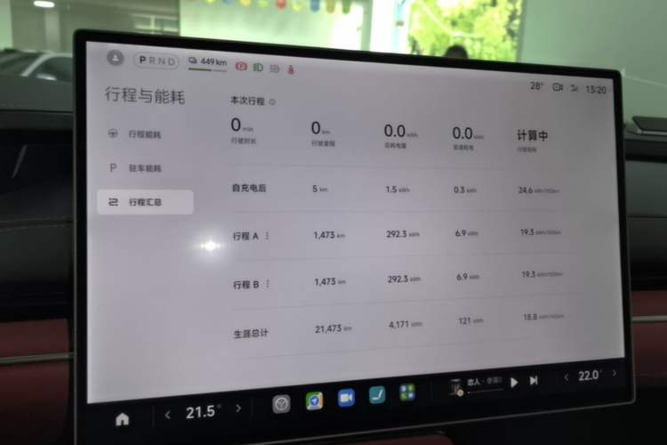 Used Xiaomi Auto SU7 2024 Four-Wheel Drive Ultra-Long Range Advanced Intelligent Driving Max Edition Instrument Cluster