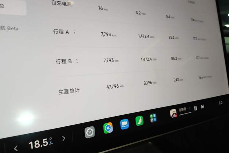 Used Xiaomi Auto SU7 2024 Rear-Drive Long-Range Intelligent Driving Version Instrument Cluster