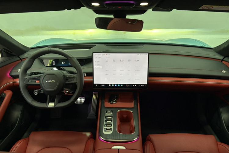 Used Xiaomi Auto SU7 2024 Four-Wheel Drive Ultra-Long Range Advanced Intelligent Driving Max Edition Interior 3