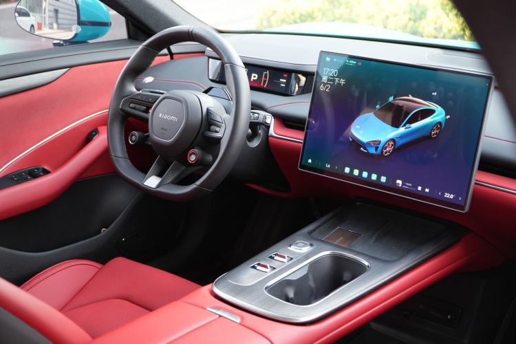 Used Xiaomi Auto SU7 2024 Rear-Drive Ultra-Long Range Advanced Pro-Level Intelligent Driving Version Interior 7