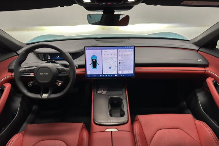 Used Xiaomi Auto SU7 2024 Rear-Drive Ultra-Long Range Advanced Pro-Level Intelligent Driving Version Interior 9