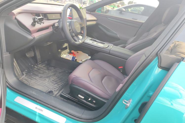 Used Xiaomi Auto SU7 2024 Rear-Drive Ultra-Long Range Advanced Pro-Level Intelligent Driving Version Left Front Seat