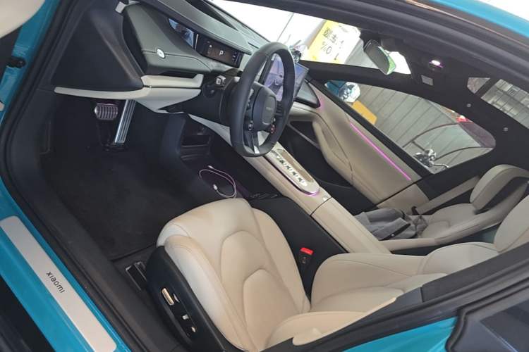 Used Xiaomi Auto SU7 2024 Four-Wheel Drive Ultra-Long Range Advanced Intelligent Driving Max Edition Left Front Seat