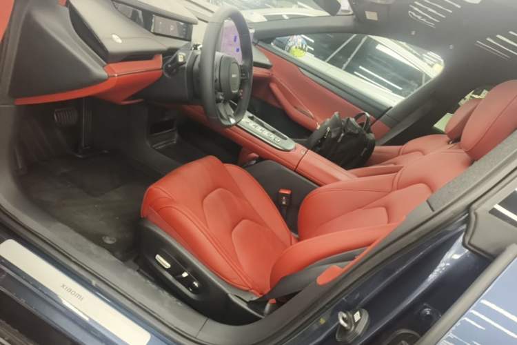 Used Xiaomi Auto SU7 2024 Rear-Drive Ultra-Long Range Advanced Pro-Level Intelligent Driving Version Left Front Seat