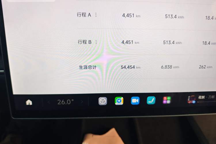 Used Xiaomi Auto SU7 2024 Rear-Drive Ultra-Long Range Advanced Pro-Level Intelligent Driving Version Odometer Close Up