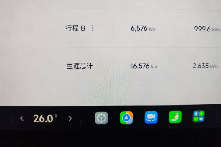 Used Xiaomi Auto SU7 2024 Rear-Drive Ultra-Long Range Advanced Pro-Level Intelligent Driving Version Odometer Close Up