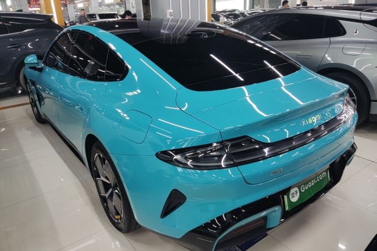 Used Xiaomi Auto SU7 2024 Rear-Drive Long-Range Intelligent Driving Version Rear Left 45 Deg
