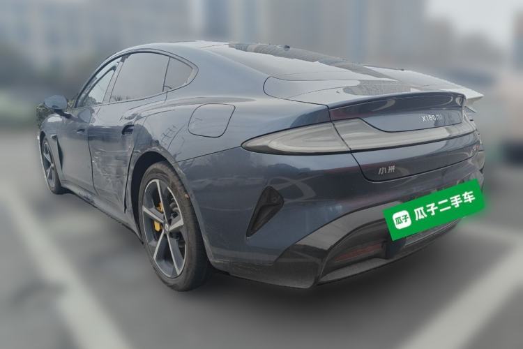 Used Xiaomi Auto SU7 2024 Four-Wheel Drive Ultra-Long Range Advanced Intelligent Driving Max Edition Rear Left 45 Deg