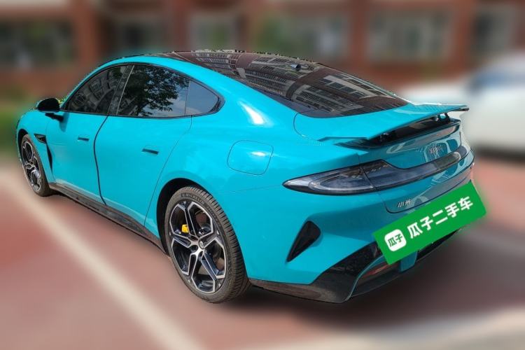 Used Xiaomi Auto SU7 2024 Rear-Drive Ultra-Long Range Advanced Pro-Level Intelligent Driving Version Rear Left 45 Deg