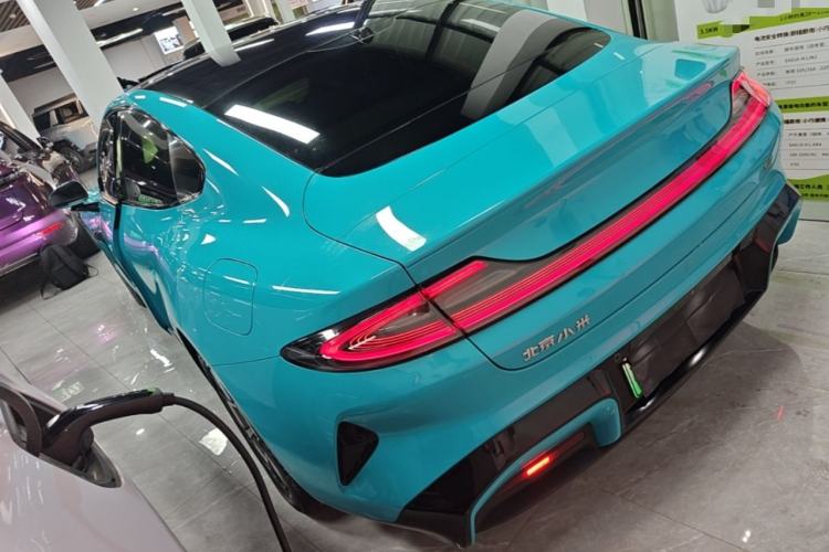 Used Xiaomi Auto SU7 2024 Rear-Drive Ultra-Long Range Advanced Pro-Level Intelligent Driving Version Rear Left 45 Deg