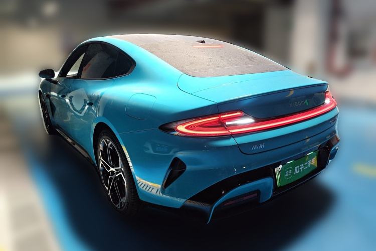 Used Xiaomi Auto SU7 2024 Four-Wheel Drive Ultra-Long Range Advanced Intelligent Driving Max Edition Rear Left 45 Deg