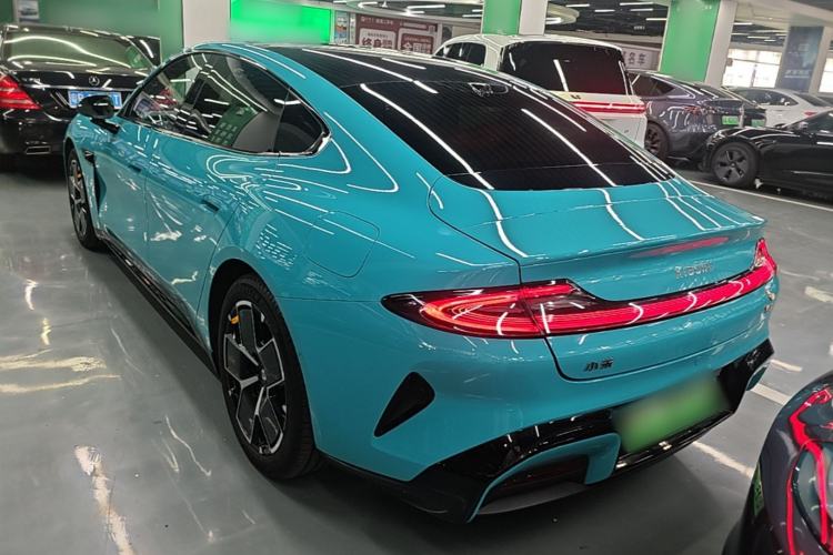 Used Xiaomi Auto SU7 2024 Rear-Drive Long-Range Intelligent Driving Version Rear Left 45 Deg