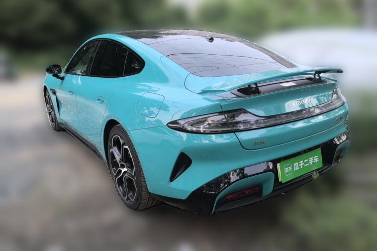 Used Xiaomi Auto SU7 2024 Four-Wheel Drive Ultra-Long Range Advanced Intelligent Driving Max Edition Rear Left 45 Deg