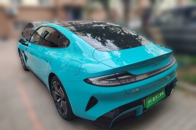 Used Xiaomi Auto SU7 2024 Rear-Drive Ultra-Long Range Advanced Pro-Level Intelligent Driving Version Rear Left 45 Deg