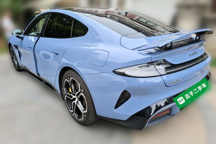 Used Xiaomi Auto SU7 2024 Four-Wheel Drive Ultra-Long Range Advanced Intelligent Driving Max Edition Rear Left 45 Deg
