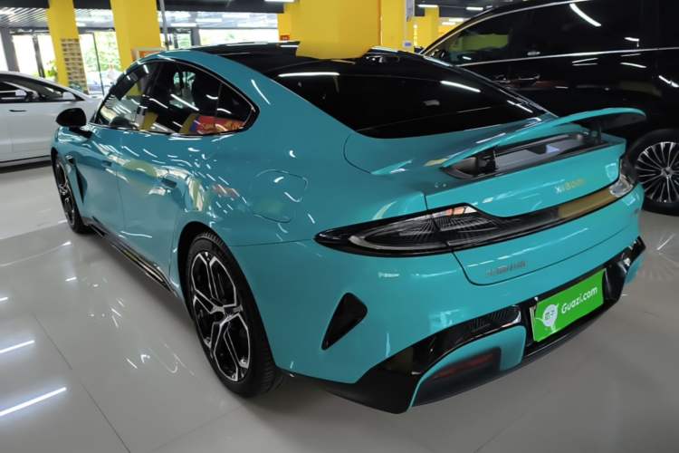 Used Xiaomi Auto SU7 2024 Four-Wheel Drive Ultra-Long Range Advanced Intelligent Driving Max Edition Rear Left 45 Deg