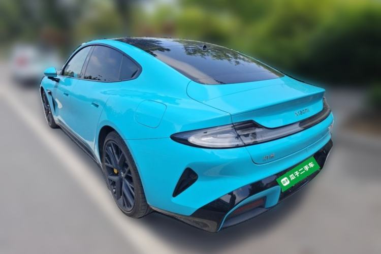Used Xiaomi Auto SU7 2024 Four-Wheel Drive Ultra-Long Range Advanced Intelligent Driving Max Edition Rear Left 45 Deg