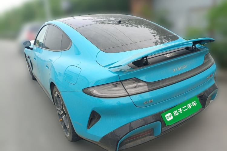 Used Xiaomi Auto SU7 2024 Four-Wheel Drive Ultra-Long Range Advanced Intelligent Driving Max Edition Rear Left 45 Deg