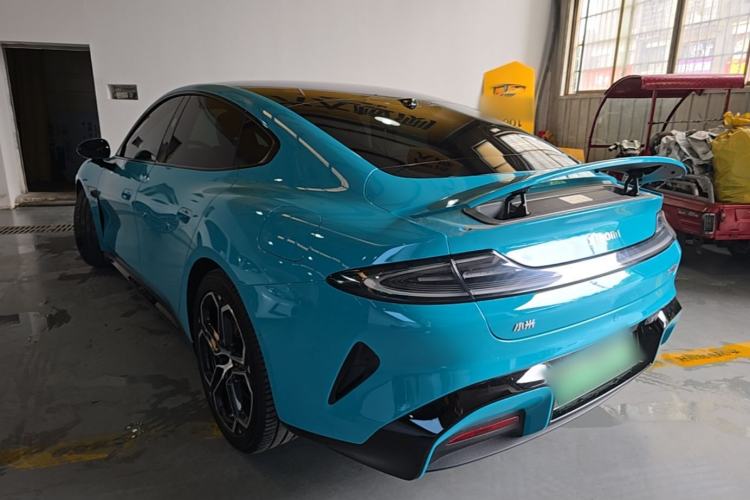 Used Xiaomi Auto SU7 2024 Four-Wheel Drive Ultra-Long Range Advanced Intelligent Driving Max Edition Rear Left 45 Deg