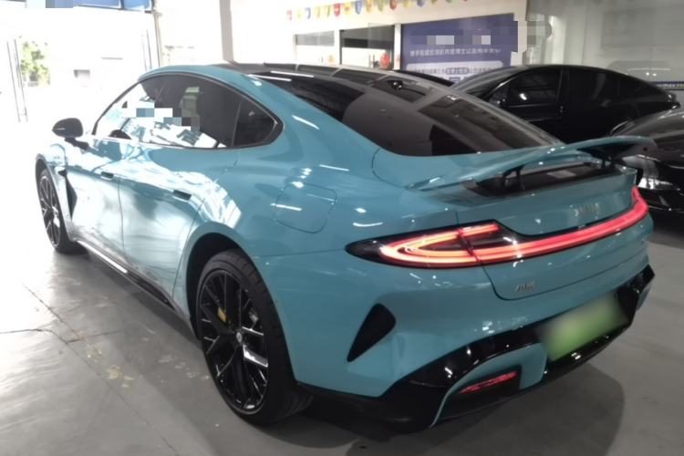 Used Xiaomi Auto SU7 2024 Four-Wheel Drive Ultra-Long Range Advanced Intelligent Driving Max Edition Rear Left 45 Deg